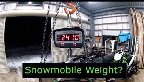 How Much Does A Snowmobile Weigh With Examples First