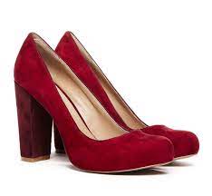 Block Heel Pumps Ava By Sole Society Heels Red Suede Shoes Women Shoes