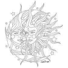 I have been trying to find all sort of activities for my young children and encourage them to learn. Sun Moon To Color With Color Therapy Http Www Apple Co 1mgt7e5 Colortherapyapp Moon Coloring Pages Fairy Coloring Pages Sun And Moon Coloring Pages