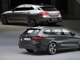 G70 7 series and i7 spied on video. Genesis G70 Shooting Brake Und Bmw 3er Touring Im Vergleich Auto Bild