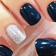 55 seasonal fall nail art designs | cuded. Nail Designs Navy Blue With Siliver 18 1 Jpg Nails Pix
