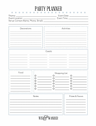Birthday Party Planning Checklist Printable Free Printable Party Planner Our Handcrafted Life Party Planner Template Party Planners Printable Birthday Party Planner