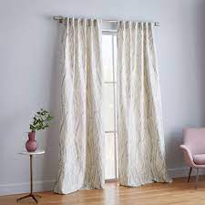 Bark Texture Shine Jacquard Curtain Pearl Gray Curtains Custom Drapes Drapes Curtains