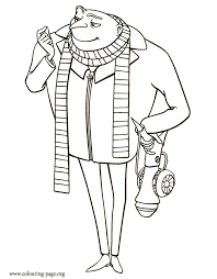 Add some colors to create your piece of art. Despicable Me Despicable Me 2 Coloring Page Despicable Me Disney Coloring Pages Mermaid Coloring Pages