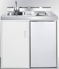 Maybe you would like to learn more about one of these? Amazon Com Summit Appliance C39elglass 39 Wide All In One Kitchenette With 2 Burner 115v Smooth Top Cooktop Manual Defrost Refrigerator Freezer Stainless Steel Sink And Storage Cabinet Appliances
