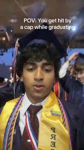 Getting Hit with Stuff at Graduation