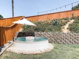 Their curvilinear designs actually pack more swimming area into less perimeter footage than a rectangular pool. 12 Small Backyard Pool Ideas How To Fit A Pool In A Small Yard Apartment Therapy