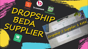 Gimana sih cara dropship di shopee? Cara Dropship Shopee Ke Shopee Beda Supplier 2 Supplier 1 Kota Youtube