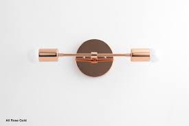 Rose Gold Vanity 1950 S Lighting Bathroom Lighting Etsy In 2021 Retro Lighting Rose Gold Lights Bathroom Lighting
