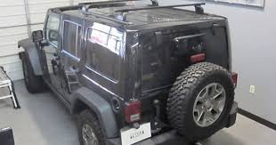 Jeep Wrangler Unlimited Thule Podium Square Bar Base Roof Rack Jeep Wrangler Unlimited Roof Rack Jeep