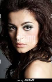 Giovane, donna sicura di sé, diva look Foto stock