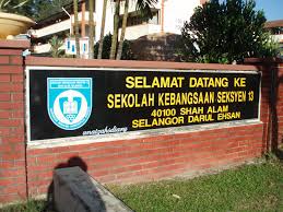Kajian dijalankan di sekolah kebangsaan sultan hishamuddin.sejarah menunjukkan. Sekolah Kebangsaan Seksyen 13
