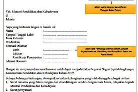 Contoh surat lamaran kerja tulis tangan. Ini Format Surat Lamaran Cpns Dan Pppk 2021 Wajib Ditulis Tangan Portal Sulut