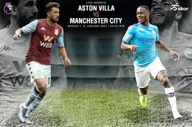 Currently, aston villa rank 11th, while manchester city hold 1st position. Susunan Pemain Aston Villa Vs Man City Sterling Absen Drinkwater Debut