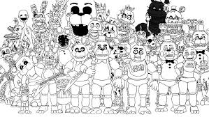 There's something for everyone from beginners to the advanced. Five Nights At Freddy S Coloring Pages 100 Pictures Free Printable