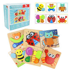 There you have it, 16 ideas to make a new creation out of missing and mismatched puzzle … Wooden Puzzles For Toddlers Wood City Animal Jigsaw Puzzles For Kids 1 2 3 Years Old Educational Montessori Toys For Boys And Girls 6pack Pricepulse