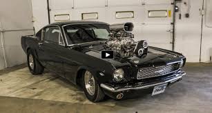 Mean Blown 1966 Ford Mustang Gt Pro Street Build Ford Mustang Gt 1966 Ford Mustang Ford Mustang