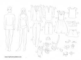 Handmade dress for monchhichi sewing doll free crochet barbie clothing patterns lovetoknow. Free Printable Paper Doll Cutout Templates For Kids And Adults Paper Dolls Free Printable Paper Dolls Paper Dolls Printable