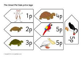The Great Pet Sale Price Tags Sb7470 Sparklebox Pets For Sale Pets Math Activities Preschool