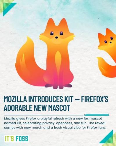 Firefox just got a glow-up 🦊✨ 💬 What do you think of Firefox's new mascot?