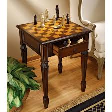 20 5 Chess Table In 2020 Chess Table Game Room Furniture Painted Game Table