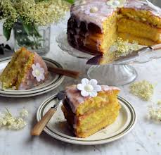Apple Lemon And Elderflower Drizzle Cake Lavender And Lovage Recipe In 2020 Coffee And Walnut Cake British Baking Drizzle Cake
