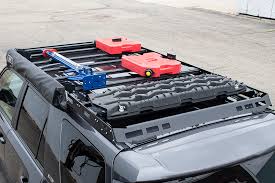 They're a series of bars that connect to the body of the jeep, and they give you the capability to carry a few hundred pounds on top of your jeep. Roof Rack Accessory Mount Victory 4x4