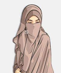 Hijab Niqab Vector Ahmadfu22 Hijab Cartoon Anime Muslim Islamic Girl