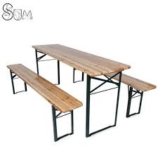 The beer tent set bestseller usually have a base made of metal, which can be folded apart with a few simple steps. Design Beer Table And Bench Set Can Be Easily Folded Buy Outdoor Bar Furniture Sets Beer Table Beer Table Bench Product On Alibaba Com