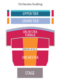 Andrew Jackson Hall Seating Andrew Jackson Hall Seating Map