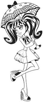 Coloringanddrawings.com provides you with the opportunity to color or print your monster high draculaura drawing online for free. Monster High Draculaura Coloring Page By Billysgirl2007 On Deviantart