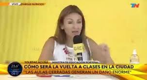 Docentes marchan contra el cierre de escuelas nocturnas. Vuelta A Clases Presencial Soledad Acuna Explica El Insolito Sistema De Burbujas Para Evitar Los Contagios