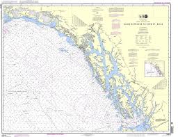 noaa chart 16016 dixon entrance to cape st elias