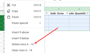 Select all visible rows in the filter range. How To Delete Empty Rows In Google Sheets 3 Easy Ways Spreadsheet Point