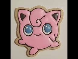 How To Decorate Pokemon Go Inspired Jigglypuff Sugar Cookies Youtube Crazy Cookies Flooding Cookies Boy Birthday Cake