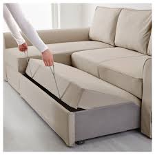 Backabro Sofa Bed With Chaise Longue Tygelsjo Beige Www Megastore Com Mt Sofa Bed With Storage Sofa Come Bed Corner Sofa Bed With Storage