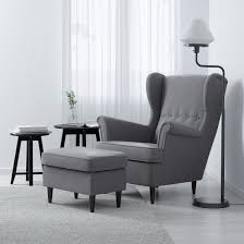 strandmon wing chair nordvalla dark gray ikea in 2021 living room chairs wing chair ikea strandmon