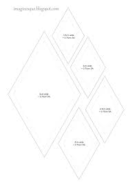Imaginesque Quilt Diamonds Templates Paper Piecing Patterns English Paper Piecing Paper Piecing Quilts