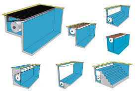 les differents types de montage de volets immerges pour piscine piscine piscine inox construction piscine