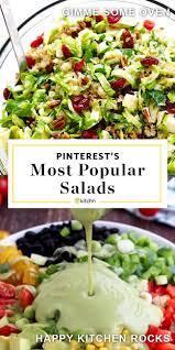 The 10 Most Popular Healthy Salads On Pinterest Right Now Clean Eating Vegetarian Salad Recipes Healthy Lunch Easy Healthy Salad