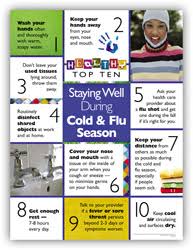 Did you scroll all this way to get facts about how to stay healthy? Personal Best Posters Colds Flu