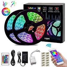 Amazon Com Led Strip Lights L8star Color Changing Rope Lights 32 8ft 10m Smd 5050 Rgb Light Strips With Rgb Led Lights Led Strip Lighting Color Changing Led