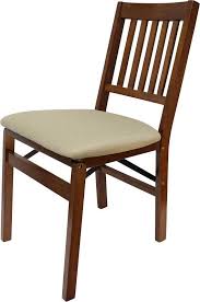 Stakmore solid wood padded folding chair, espresso reliable steel folding mechanism comfortable padded upholstered seat sturdy solid wood construction. Google Express Cocinas Centos