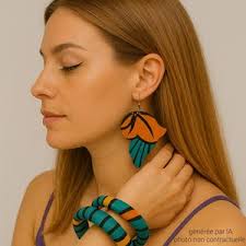 Orecchini Aja, Cera consigliata arancione, Acciaio inossidabile, Orecchini  africani, Gioiello da donna, Cera gioiello, Cera creola, Cera per tessuto