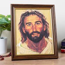 Hook's Head of Christ Framed Print