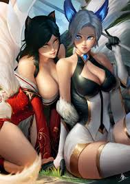 Ahri League of Legends - Ams Liliana Crossover - Fantasy Meets Reality