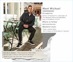 After struggling with alcohol addiction and drug abuse at a young age, michael was on the quick road to destruction and his savior was a friend who introduced him to muay thai in 2005. Michael Chernow Showcases Off Duty Style With East Dane The Fashionisto