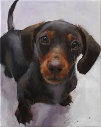 Amazing Dog Paintings By Famous Artists Fine Art Blogger Dog Paintings Dog Art Dachshund Art