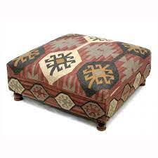 Drinks, snacks and coffee table books all have a place on the coffee table, as do favorite vases, decorative bowls and other objets d'art. Square Wool Kilim Jute Coffee Table Ottoman Ottoman Coffee Table Ottoman Table Kilim