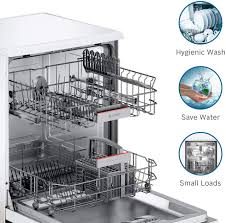 We had a bosch dishwasher in our last house and loved it. Bosch Dishwasher Sms66gw01i